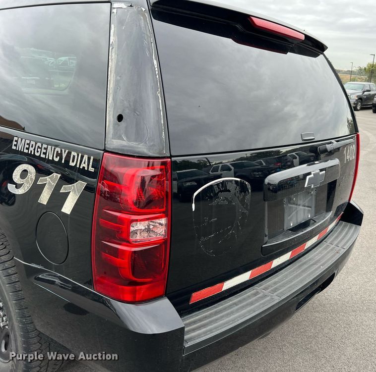 image for item LU9804 2014 Chevrolet Tahoe Police  SUV