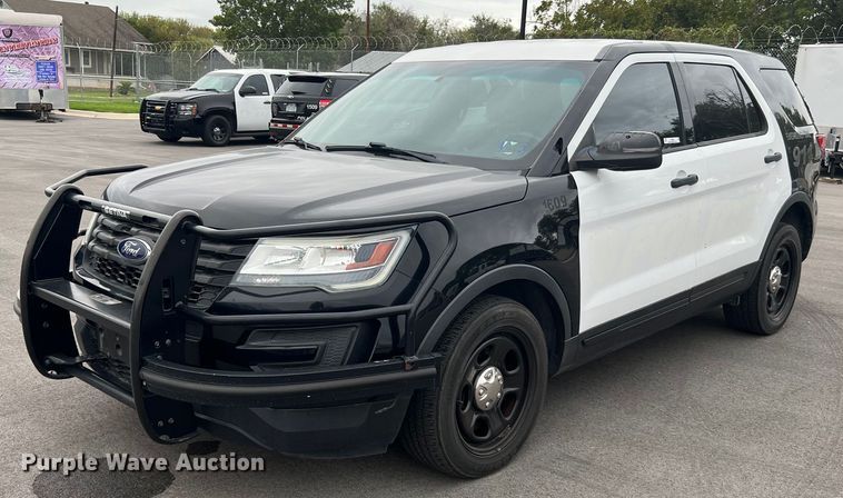 image for item LU9805 2016 Ford Explorer Police Interceptor  SUV