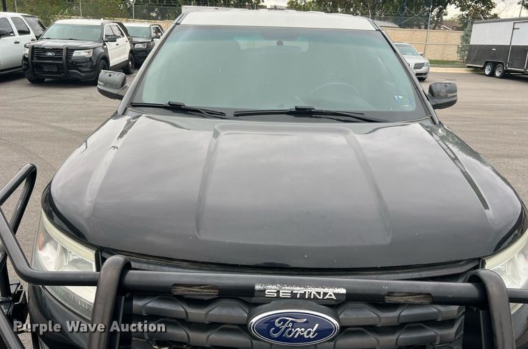 image for item LU9805 2016 Ford Explorer Police Interceptor  SUV