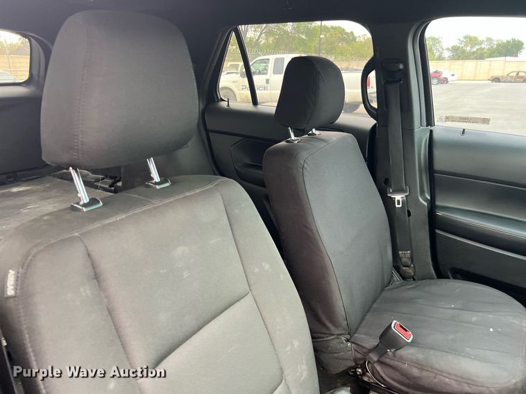 image for item LU9805 2016 Ford Explorer Police Interceptor  SUV