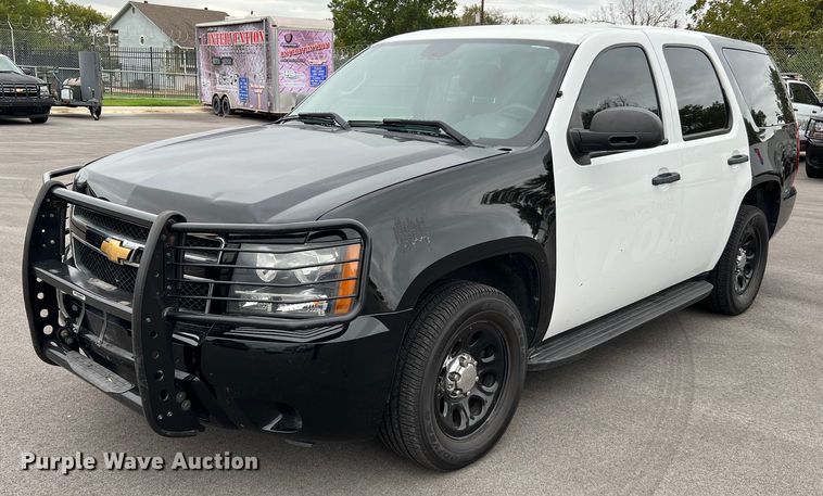 image for item LU9806 2013 Chevrolet Tahoe Police  SUV