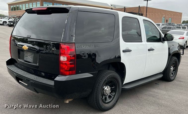 image for item LU9806 2013 Chevrolet Tahoe Police  SUV