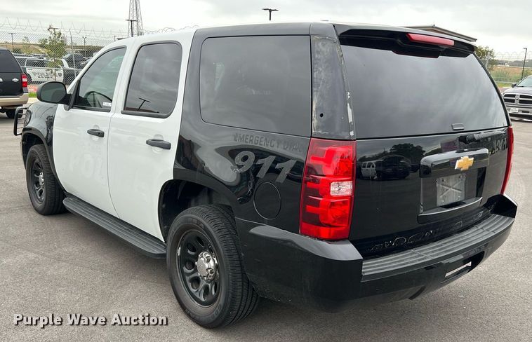 image for item LU9806 2013 Chevrolet Tahoe Police  SUV