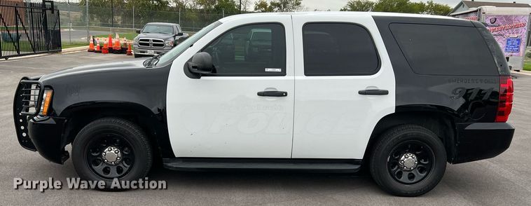 image for item LU9806 2013 Chevrolet Tahoe Police  SUV