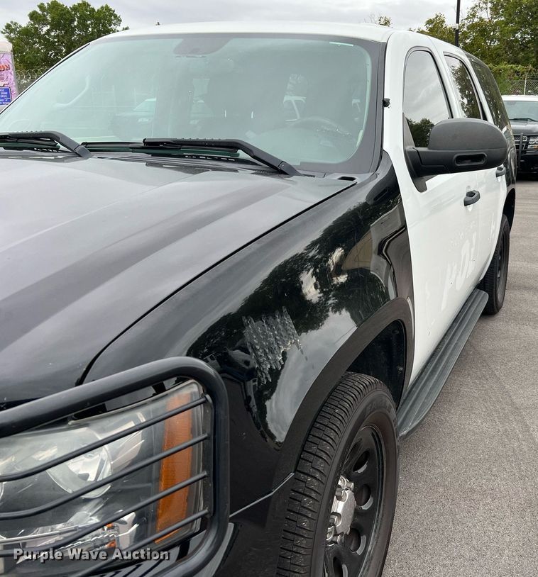image for item LU9806 2013 Chevrolet Tahoe Police  SUV