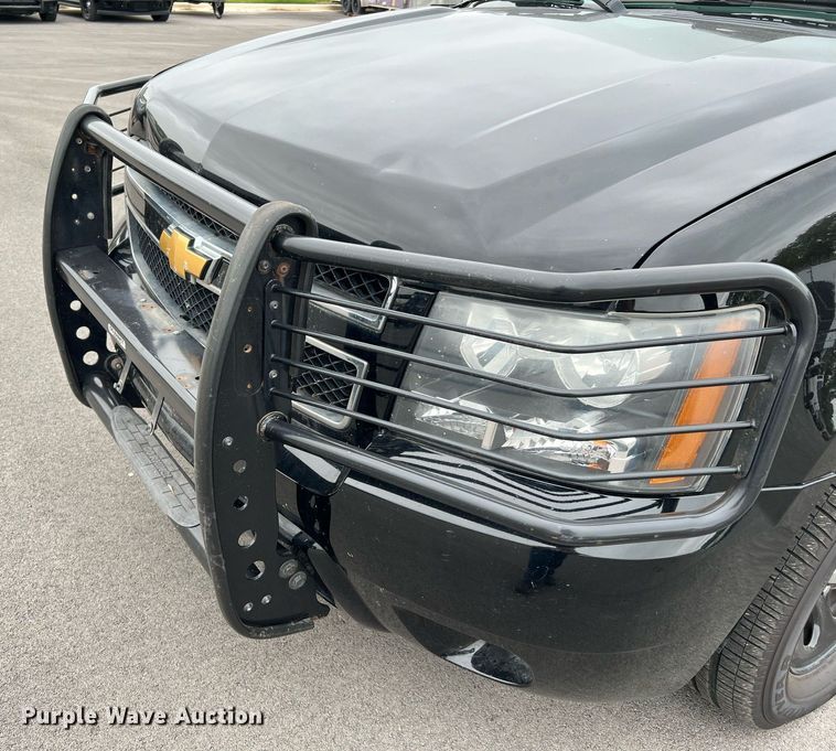 image for item LU9806 2013 Chevrolet Tahoe Police  SUV