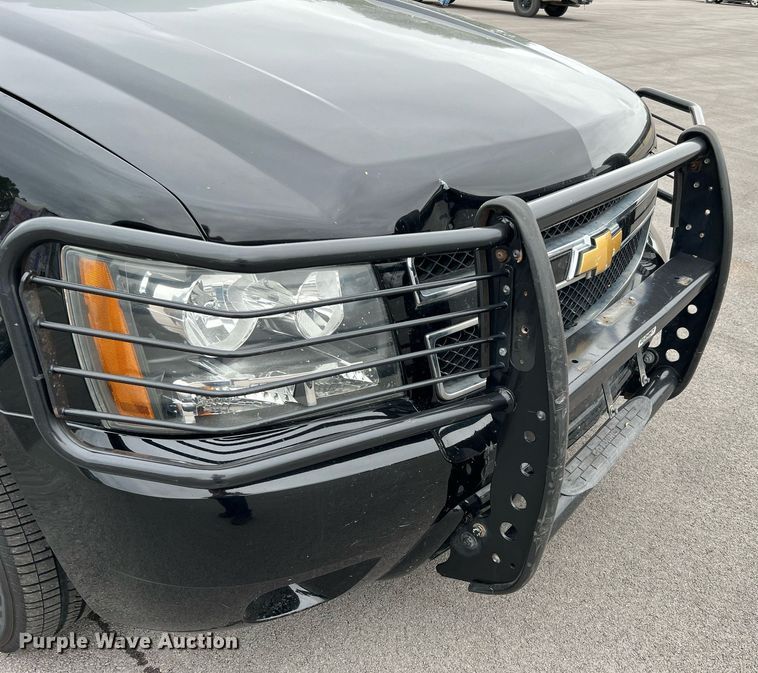 image for item LU9806 2013 Chevrolet Tahoe Police  SUV