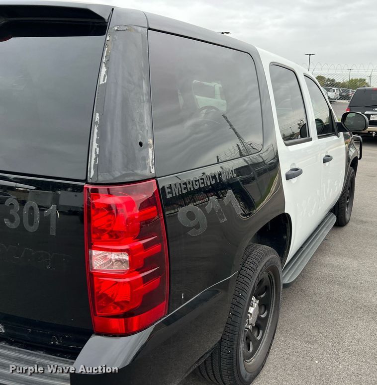 image for item LU9806 2013 Chevrolet Tahoe Police  SUV