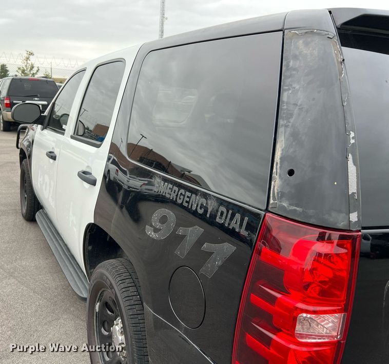 image for item LU9806 2013 Chevrolet Tahoe Police  SUV