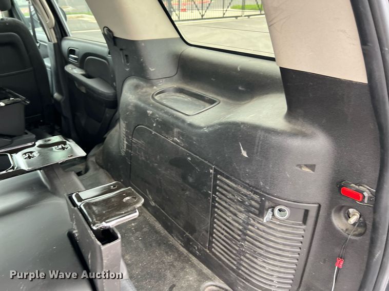 image for item LU9806 2013 Chevrolet Tahoe Police  SUV