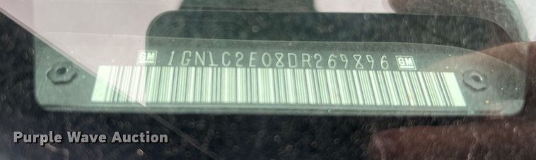 image for item LU9806 2013 Chevrolet Tahoe Police  SUV