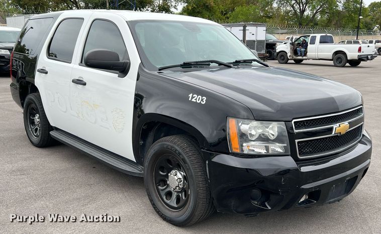 image for item LU9807 2012 Chevrolet Tahoe Police  SUV
