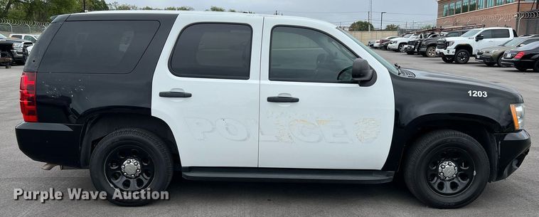 image for item LU9807 2012 Chevrolet Tahoe Police  SUV