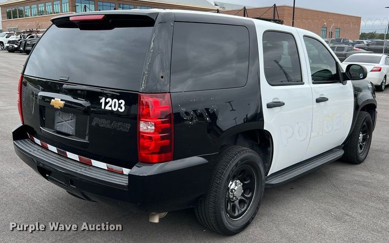 image for item LU9807 2012 Chevrolet Tahoe Police  SUV