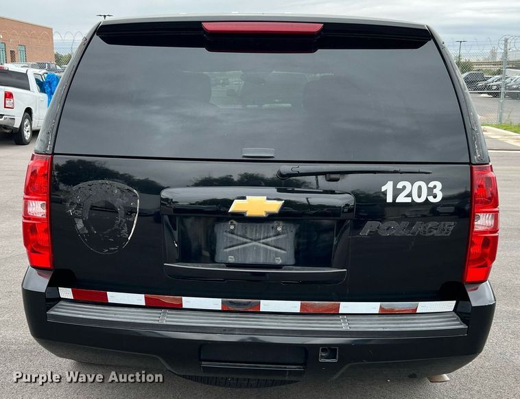 image for item LU9807 2012 Chevrolet Tahoe Police  SUV