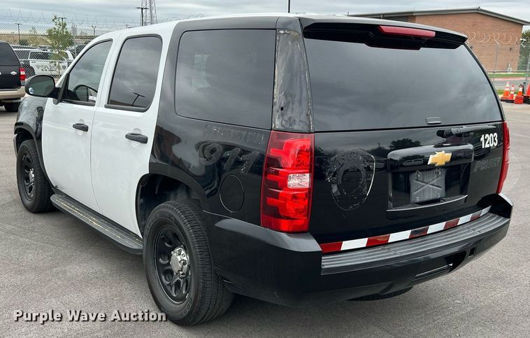 image for item LU9807 2012 Chevrolet Tahoe Police  SUV
