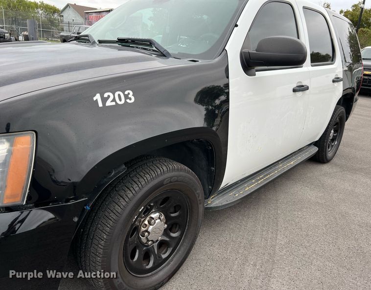 image for item LU9807 2012 Chevrolet Tahoe Police  SUV