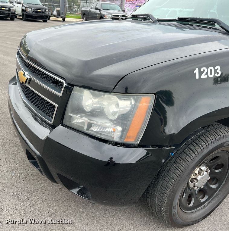 image for item LU9807 2012 Chevrolet Tahoe Police  SUV
