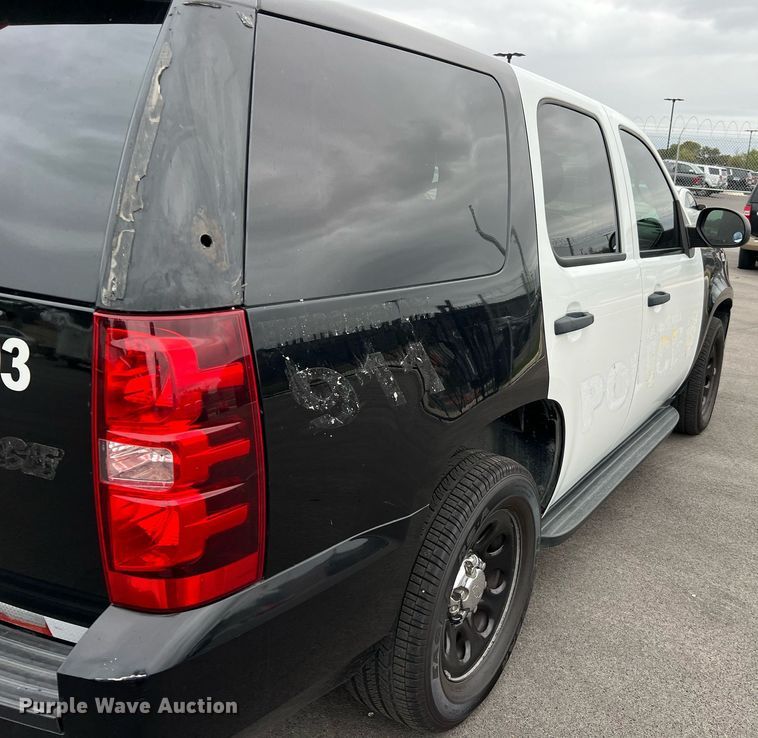 image for item LU9807 2012 Chevrolet Tahoe Police  SUV