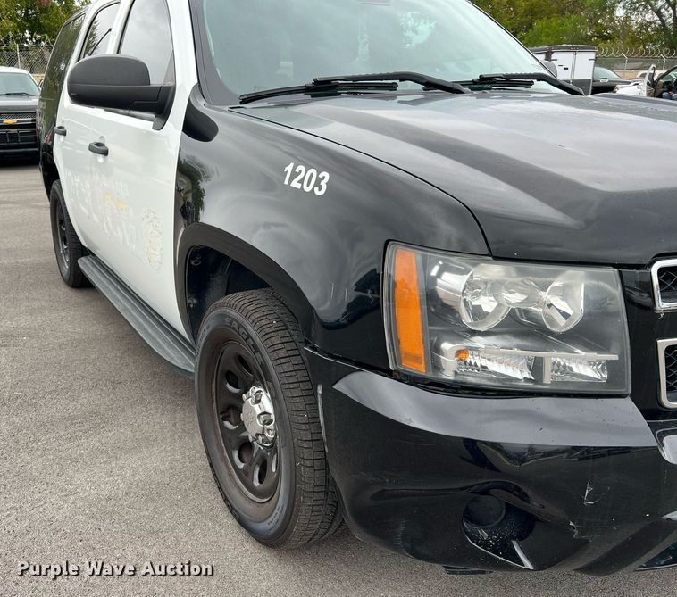 image for item LU9807 2012 Chevrolet Tahoe Police  SUV
