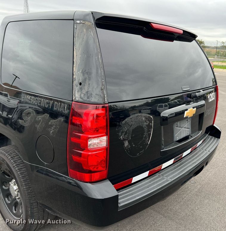 image for item LU9807 2012 Chevrolet Tahoe Police  SUV