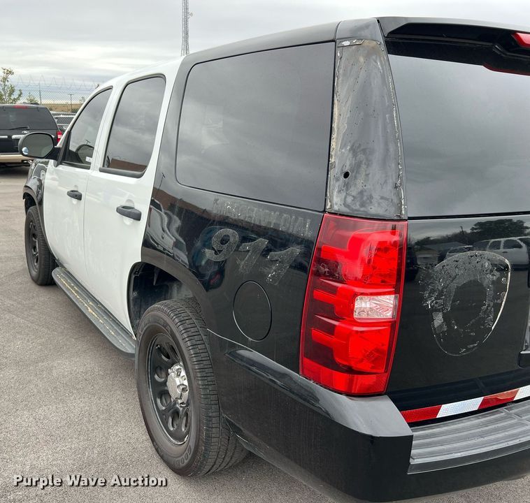 image for item LU9807 2012 Chevrolet Tahoe Police  SUV
