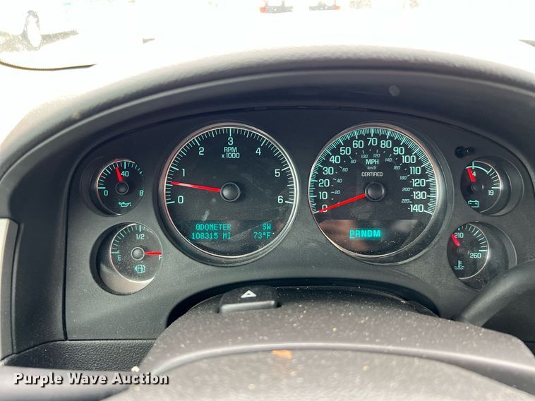 image for item LU9807 2012 Chevrolet Tahoe Police  SUV