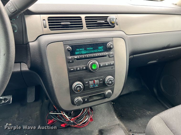 image for item LU9807 2012 Chevrolet Tahoe Police  SUV