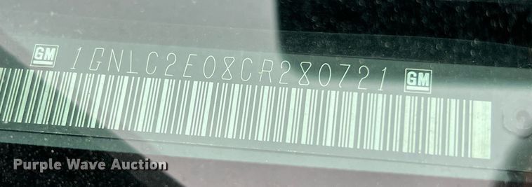 image for item LU9807 2012 Chevrolet Tahoe Police  SUV