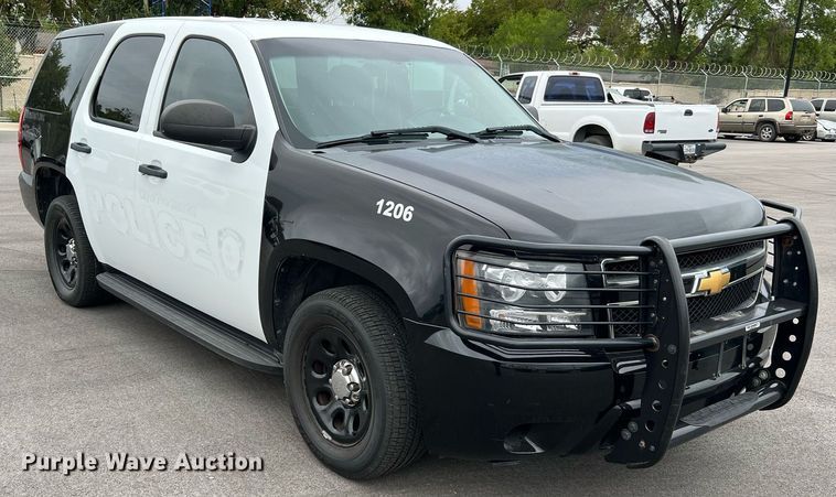 image for item LU9808 2012 Chevrolet Tahoe Police  SUV