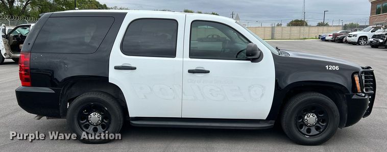 image for item LU9808 2012 Chevrolet Tahoe Police  SUV