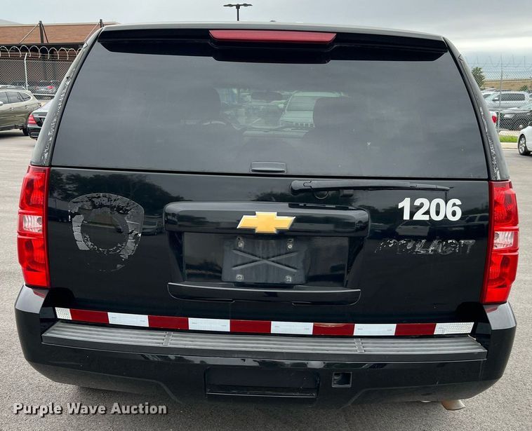 image for item LU9808 2012 Chevrolet Tahoe Police  SUV