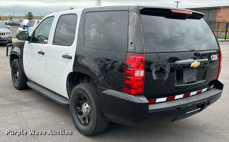 image for item LU9808 2012 Chevrolet Tahoe Police  SUV