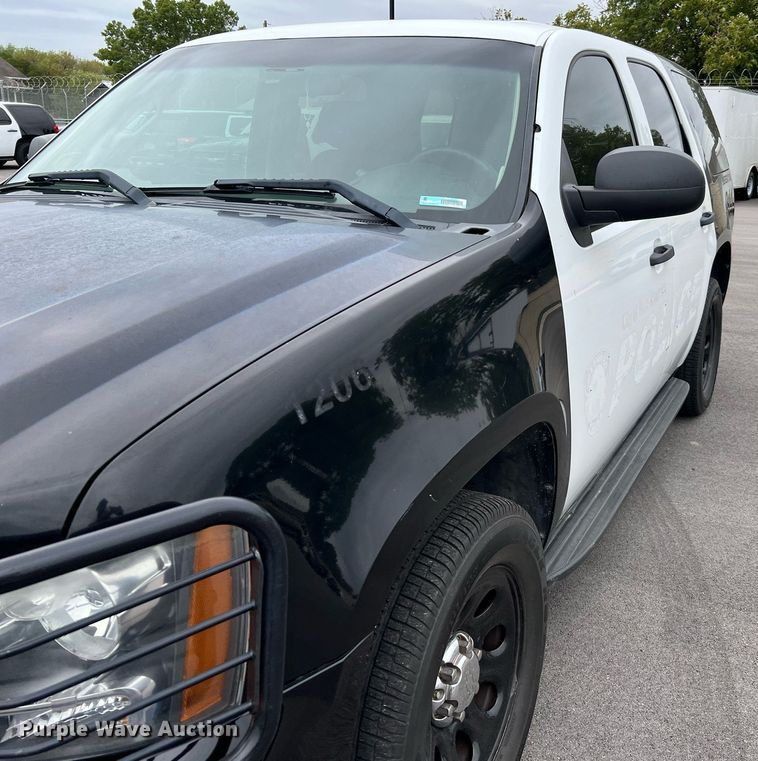 image for item LU9808 2012 Chevrolet Tahoe Police  SUV