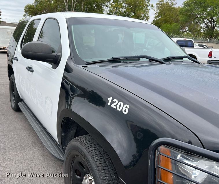 image for item LU9808 2012 Chevrolet Tahoe Police  SUV