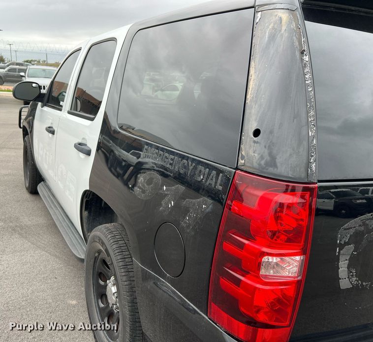 image for item LU9808 2012 Chevrolet Tahoe Police  SUV