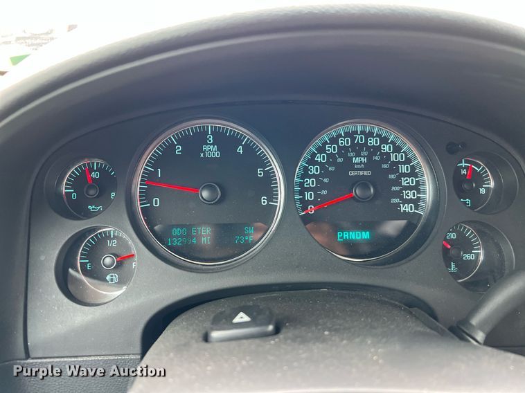 image for item LU9808 2012 Chevrolet Tahoe Police  SUV