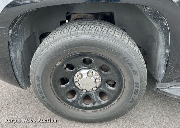 image for item LU9808 2012 Chevrolet Tahoe Police  SUV