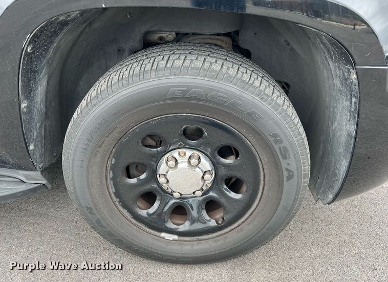 image for item LU9808 2012 Chevrolet Tahoe Police  SUV