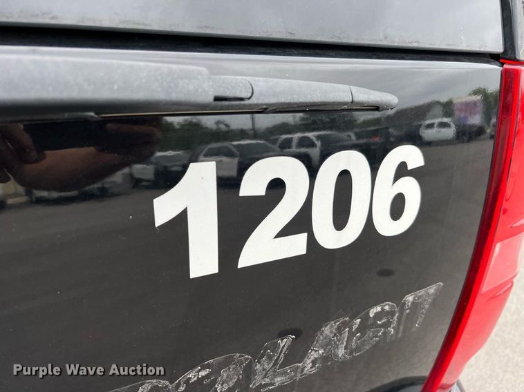 image for item LU9808 2012 Chevrolet Tahoe Police  SUV