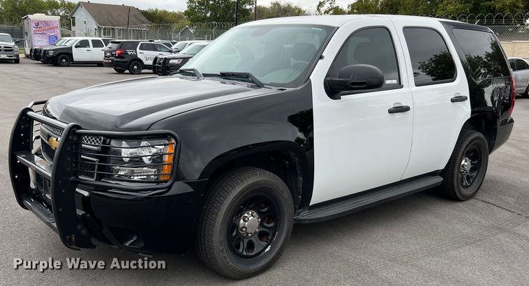 image for item LU9809 2013 Chevrolet Tahoe Police  SUV