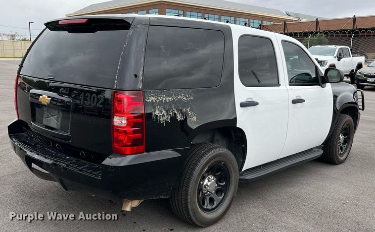 image for item LU9809 2013 Chevrolet Tahoe Police  SUV