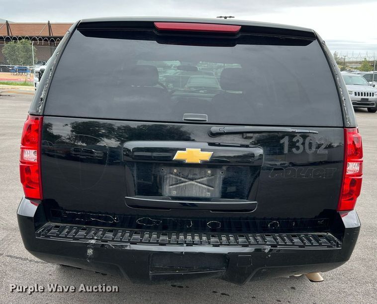 image for item LU9809 2013 Chevrolet Tahoe Police  SUV