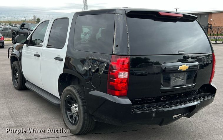 image for item LU9809 2013 Chevrolet Tahoe Police  SUV