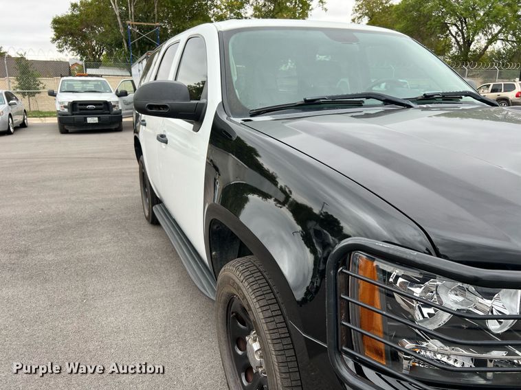 image for item LU9809 2013 Chevrolet Tahoe Police  SUV