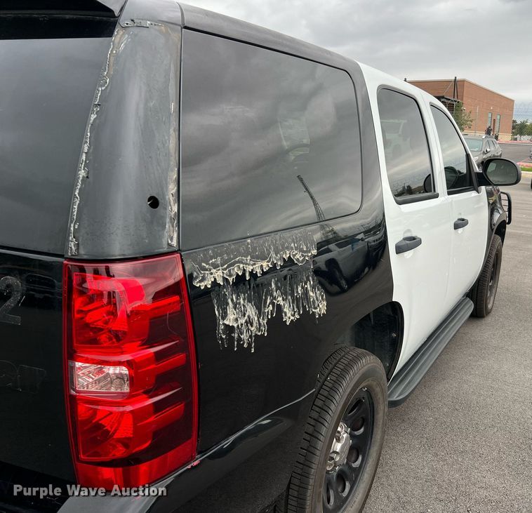 image for item LU9809 2013 Chevrolet Tahoe Police  SUV