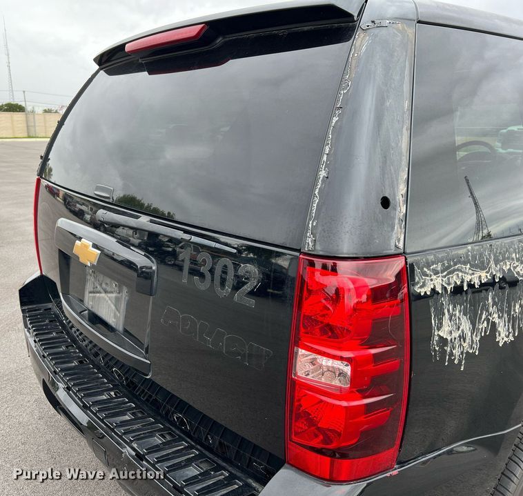 image for item LU9809 2013 Chevrolet Tahoe Police  SUV