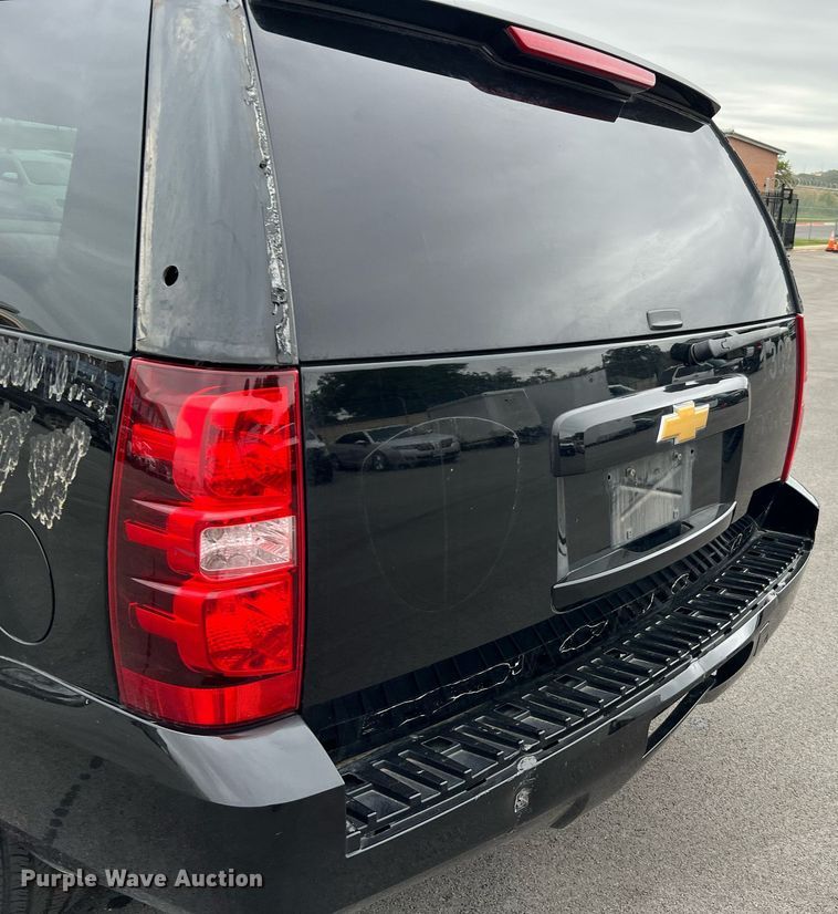 image for item LU9809 2013 Chevrolet Tahoe Police  SUV
