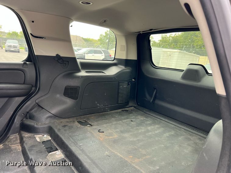 image for item LU9809 2013 Chevrolet Tahoe Police  SUV