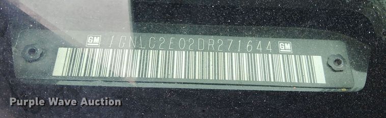 image for item LU9809 2013 Chevrolet Tahoe Police  SUV